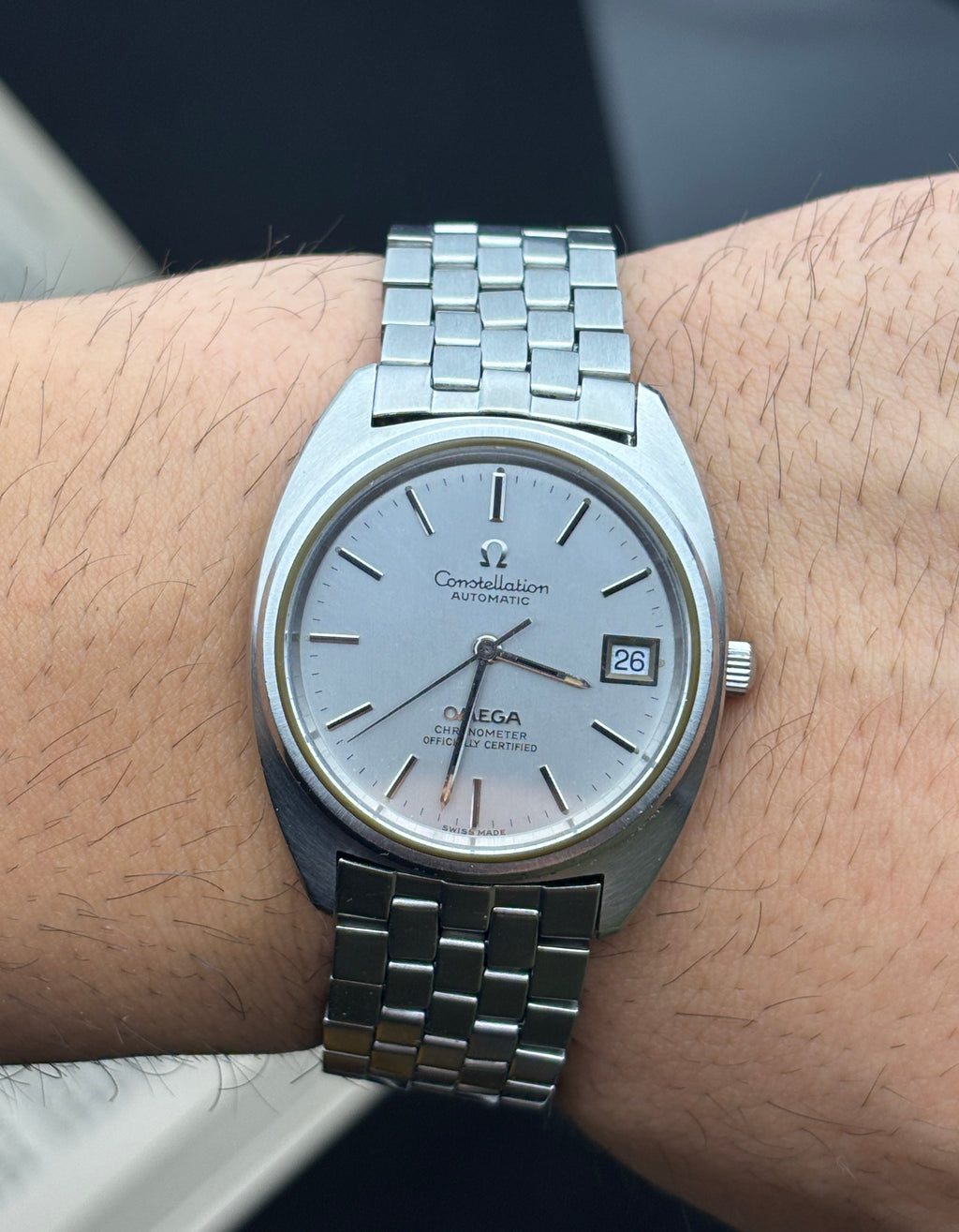 Omega Constellation C-Shape ST